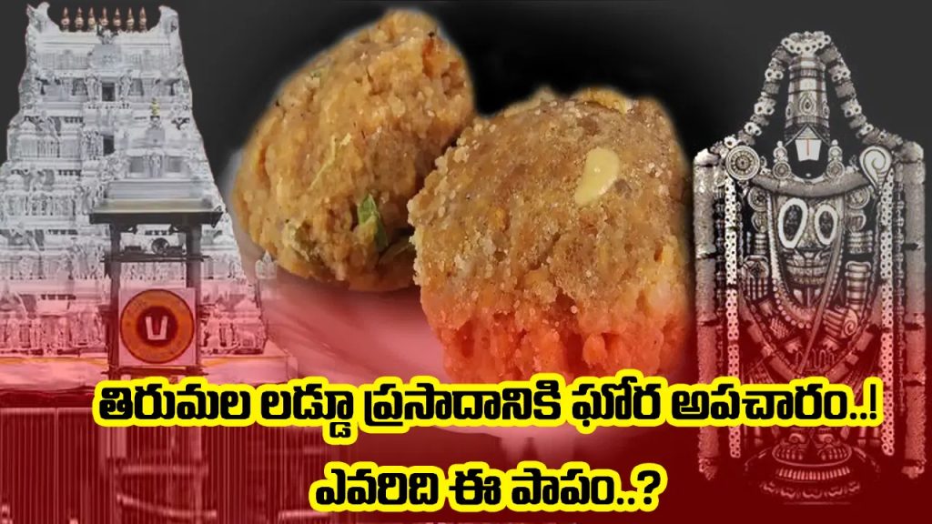 ఓరి దేవుడా.! తిరుమల లడ్డూ ప్రసాదంపై పెను వివాదం.. ఆందోళనలో భక్తజనం